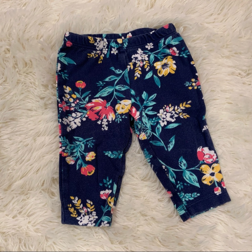 Baby girl leggings 6 months lot of 5 Q007